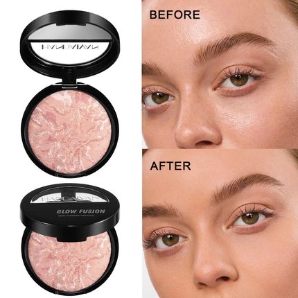 Marble Bronzer Powder – Oil Control & Long-Lasting Finish - Glossorea