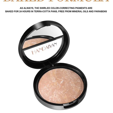 Marble Bronzer Powder – Oil Control & Long-Lasting Finish - Glossorea