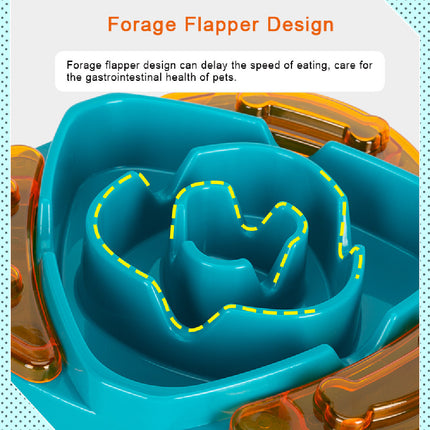 Pet Silicone Slow Food Dispenser - Glossorea