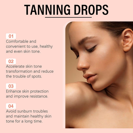 Sun-free Natural Beauty Black Drops Entrance - Glossorea