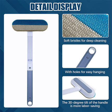 4 In 1 Multifunctional Hair Removal Brush Pet Dog Cat Hair Cleaner Brush Cat Hair Remover Window Screen Cleaning Tool Gadgets - Glossorea