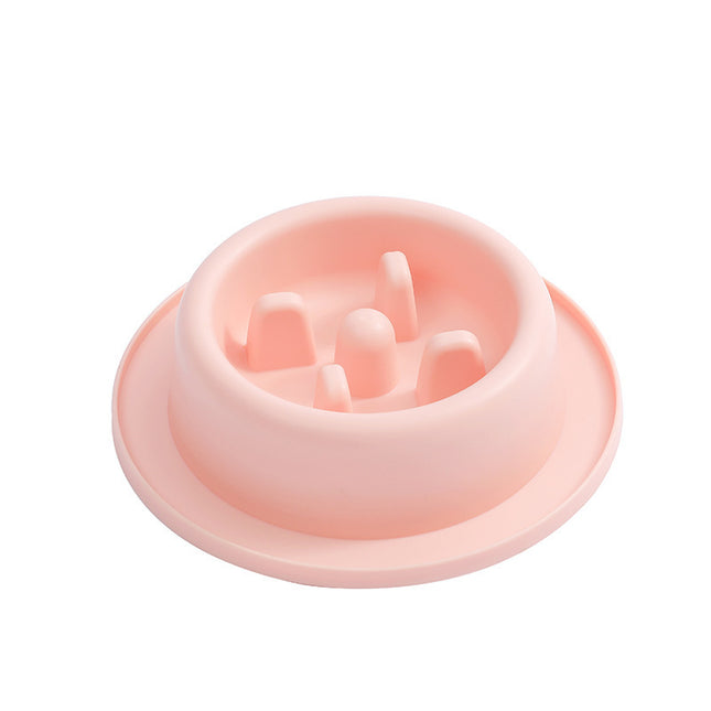 Pet Slow Food Bowl Anti-choking Food Apparatus - Glossorea