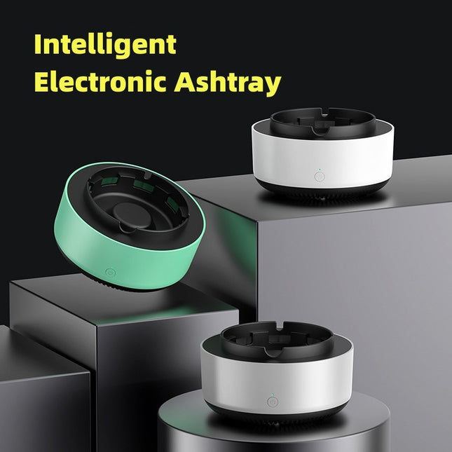 Smoke Removing ashtray Air Purification Ashtray Anion Purification Practical Automatic Purifier Ashtray Portable Gadgets For Car Ashtray - Glossorea