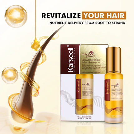 Karseell Moroccan Argan Oil – 50ml Hair Healing Serum - Glossorea