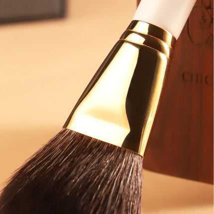 CHICHODO 10PCS Luxurious Makeup Brush Set – Fox, Goat & Synthetic Hair - Glossorea