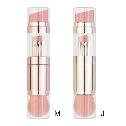 4-in-1 Professional Makeup Brush – Foundation, Eyebrow, Shadow, Concealer - Glossorea