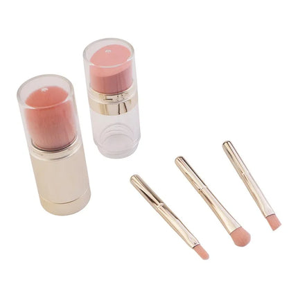 4-in-1 Professional Makeup Brush – Foundation, Eyebrow, Shadow, Concealer - Glossorea
