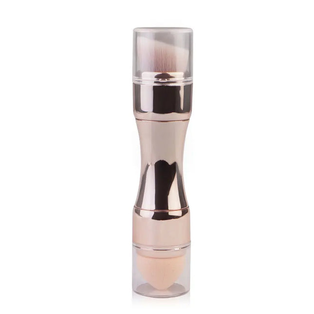 4-in-1 Professional Makeup Brush – Foundation, Eyebrow, Shadow, Concealer - Glossorea