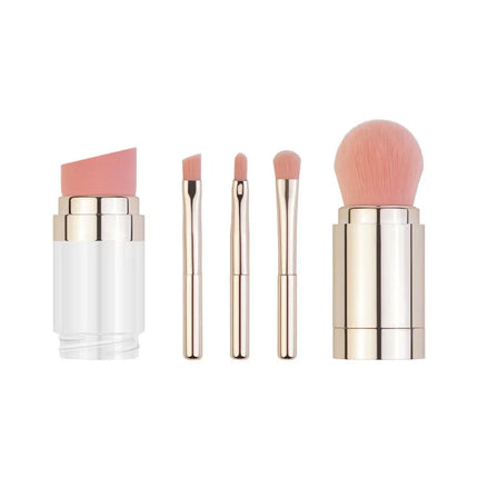 4-in-1 Professional Makeup Brush – Foundation, Eyebrow, Shadow, Concealer - Glossorea