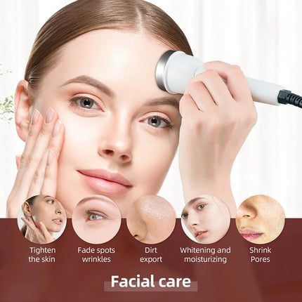 High Frequency Ultrasonic Face Massager – Lifting & Eye Care Device - Glossorea