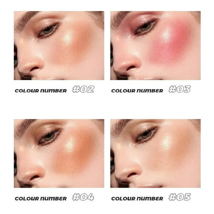 10-Color Liquid Blush Set – Lightweight & Long-Lasting - Glossorea