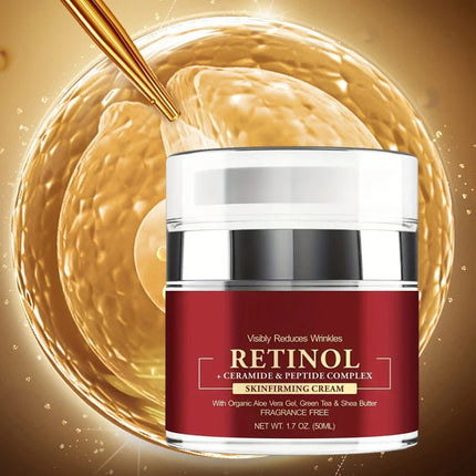 Instant Retinol Firming & Wrinkle Removal Cream - Glossorea