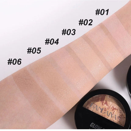 Marble Bronzer Powder – Oil Control & Long-Lasting Finish - Glossorea