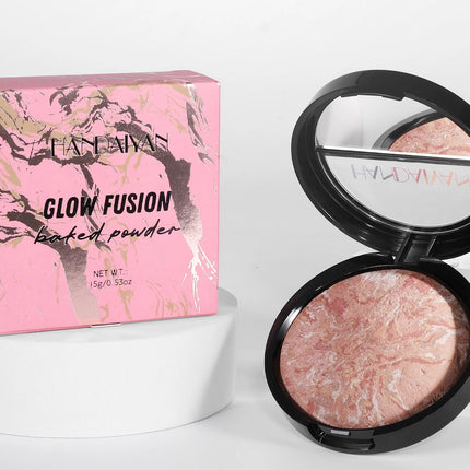 Marble Bronzer Powder – Oil Control & Long-Lasting Finish - Glossorea