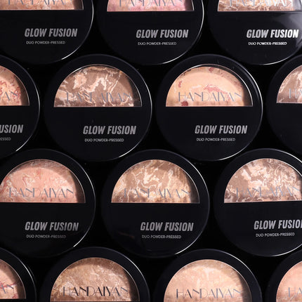 Marble Bronzer Powder – Oil Control & Long-Lasting Finish - Glossorea