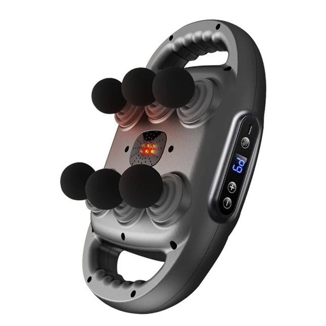 High-Frequency Fascia Massage Gun – 6 Heads for Full Body Relief - Glossorea