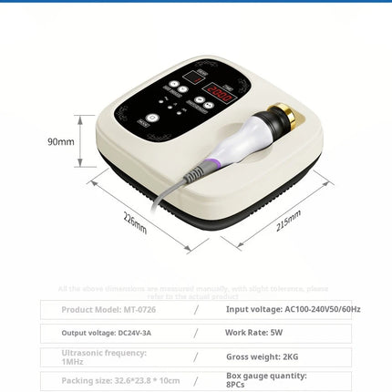 Ultrasonic Beauty Machine – Face Lifting & Eye Massager - Glossorea