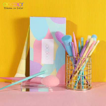 Docolor Professional Makeup Brush Set – 10 to 30pcs - Glossorea