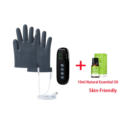 EMS Massage Gloves – TENS Muscle Stimulator with Remote - Glossorea