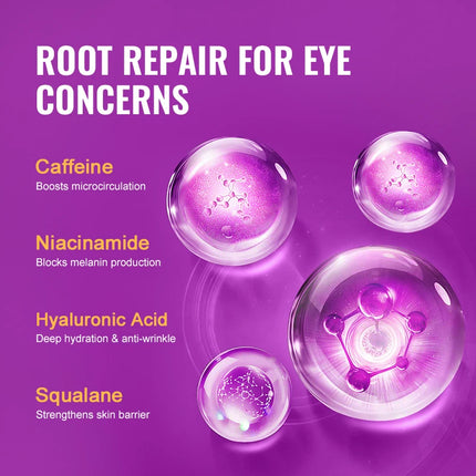 AUQUEST Caffeine Eye Serum for Dark Circles & Puffiness - Glossorea