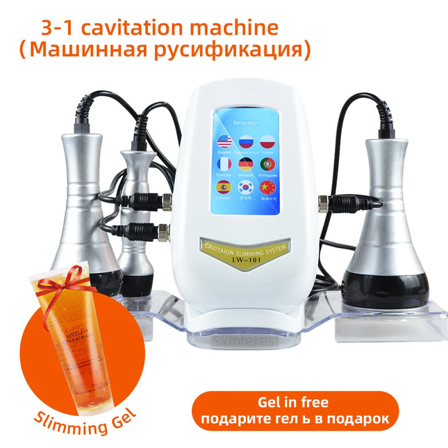 3-in-1 Slimming & Lifting Massager – Face & Body Spa Device - Glossorea