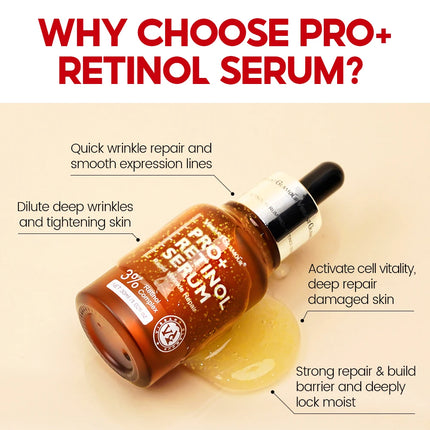 VIBRANT GLAMOUR Retinol Pro+ Serum 3% – 30ml - Glossorea