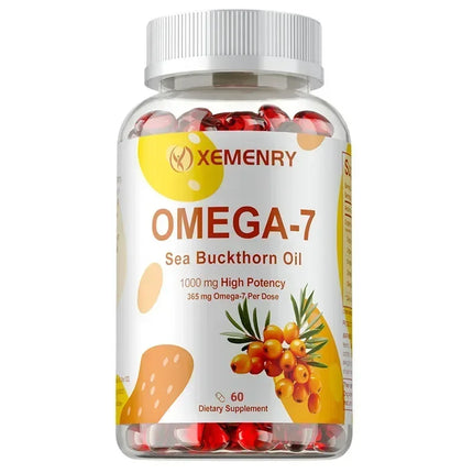 OMEGA-7 Sea Buckthorn Oil – Skin, Hair, Nails & Heart Support - Glossorea