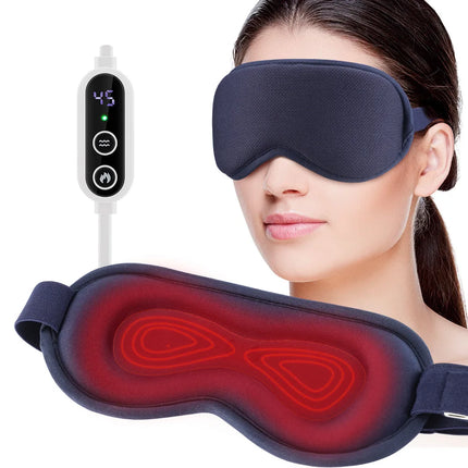 Heated Eye Massager – 6 Modes for Dark Circles & Relaxation - Glossorea