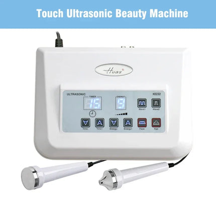 2-in-1 Ultrasonic Facial Massager – Skin Tightening & Body Care - Glossorea