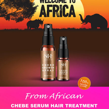 Sevich Chebe Hair Growth Set – Oil, Powder, Serum & Spray - Glossorea