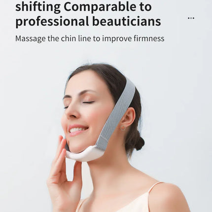 V-Line EMS Chin Massager – Double Chin Remover & Face Lifter - Glossorea