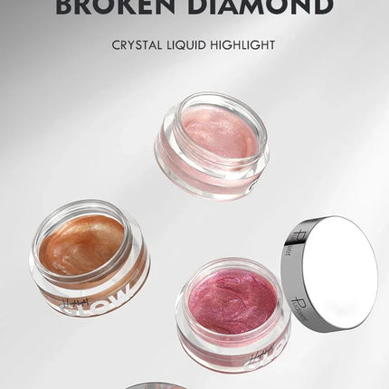 10-Color Liquid Blush Set – Lightweight & Long-Lasting - Glossorea