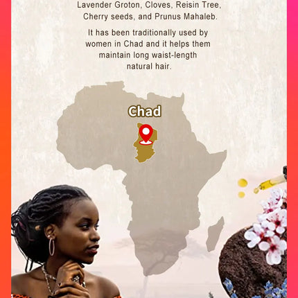 Chebe Hair Growth Set – Serum, Oil & Spray for African Hair - Glossorea