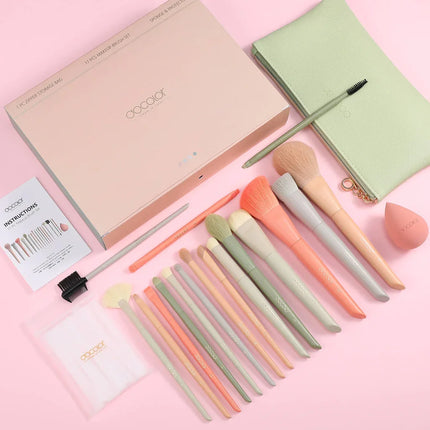 Docolor Professional Makeup Brush Set – 10 to 30pcs - Glossorea