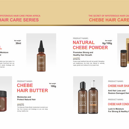 Sevich Hair Growth Set – Chebe Mask & Oil for Hair Loss Treatment - Glossorea