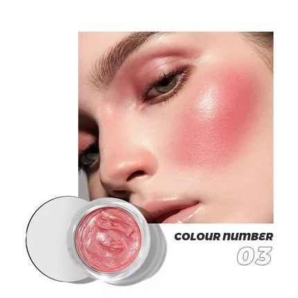 10-Color Liquid Blush Set – Lightweight & Long-Lasting - Glossorea