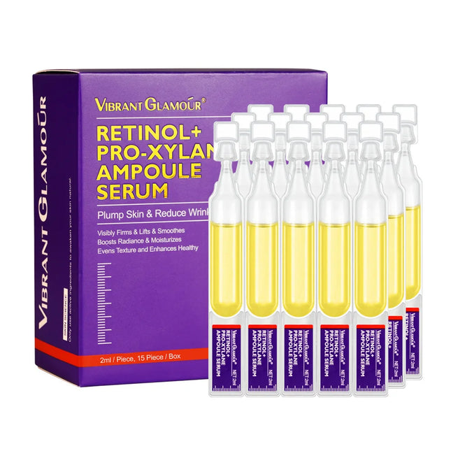 Retinol + Pro-Xylane Ampoule – Anti-Aging Repair (15pcs) - Glossorea
