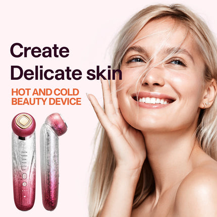 Rechargeable Facial Massager – Neck & Face Beauty Device - Glossorea