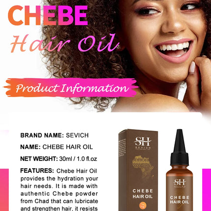 Sevich Chebe Hair Growth Set – Oil, Powder, Serum & Spray - Glossorea