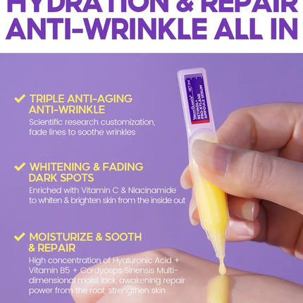 Retinol + Pro-Xylane Ampoule – Anti-Aging Repair (15pcs) - Glossorea