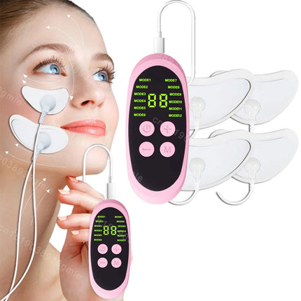EMS Facial Massager – Microcurrent Lifting & Anti-Wrinkle Device - Glossorea
