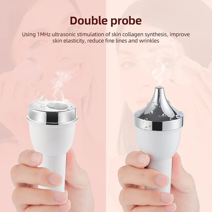 High Frequency Ultrasonic Face Massager – Lifting & Eye Care Device - Glossorea