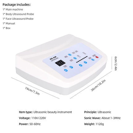 Foreverlily Ultrasonic Facial Machine – Lifting, Tightening & Pore Cleansing - Glossorea