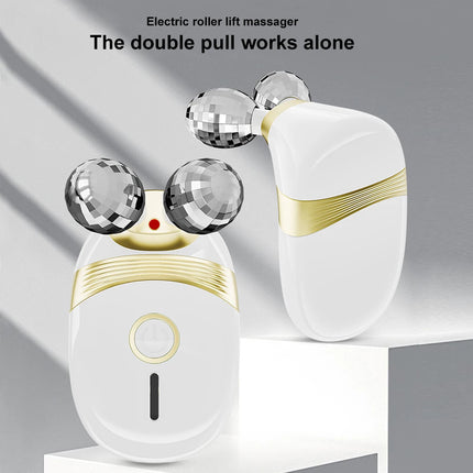 3D Face Roller Massager – Portable Manual Lifting Tool - Glossorea