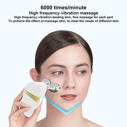 3D Face Roller Massager – Portable Manual Lifting Tool - Glossorea