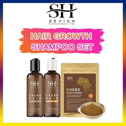 Sevich Hair Growth Set – Chebe Mask & Oil for Hair Loss Treatment - Glossorea