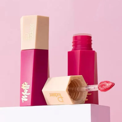 14-Color Matte Waterproof Liquid Lipstick Set - Glossorea