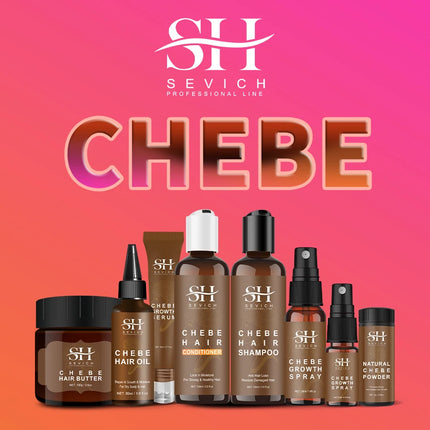 Sevich Chebe Hair Growth Set – Oil, Powder, Serum & Spray - Glossorea