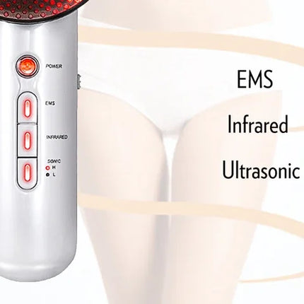 High-Frequency Fascia Massage Gun – 6 Heads for Full Body Relief - Glossorea