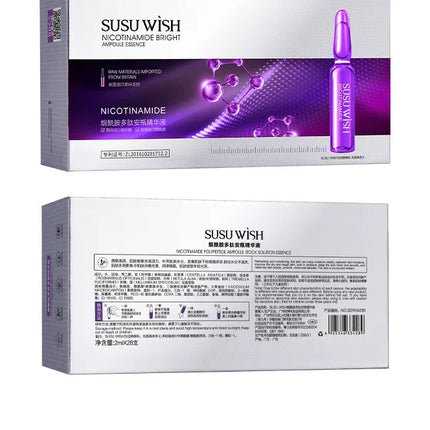 28pcs Niacinamide Peptide Ampoule – Anti-Aging & Firming - Glossorea